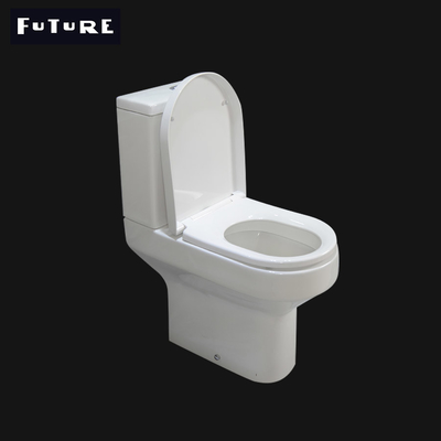 सुरुचिपूर्ण रिमलेस Wc पैन आदर्श मानक कॉम्पैक्ट डुअल फ्लश बटन