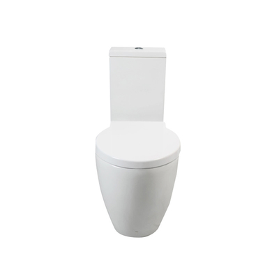 मजबूत लोड बियरिंग फ्लोर स्टैंडिंग टॉयलेट टू पीस Wc 650*380*395MM