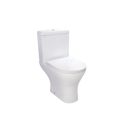 डुअल फ्लश 3L 6L बाथरूम 600*368*398MM के लिए दो पीस Wc को धोना